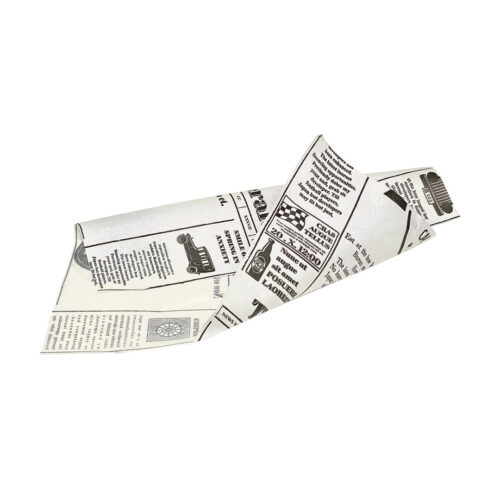 Papel anti-gordura decorado